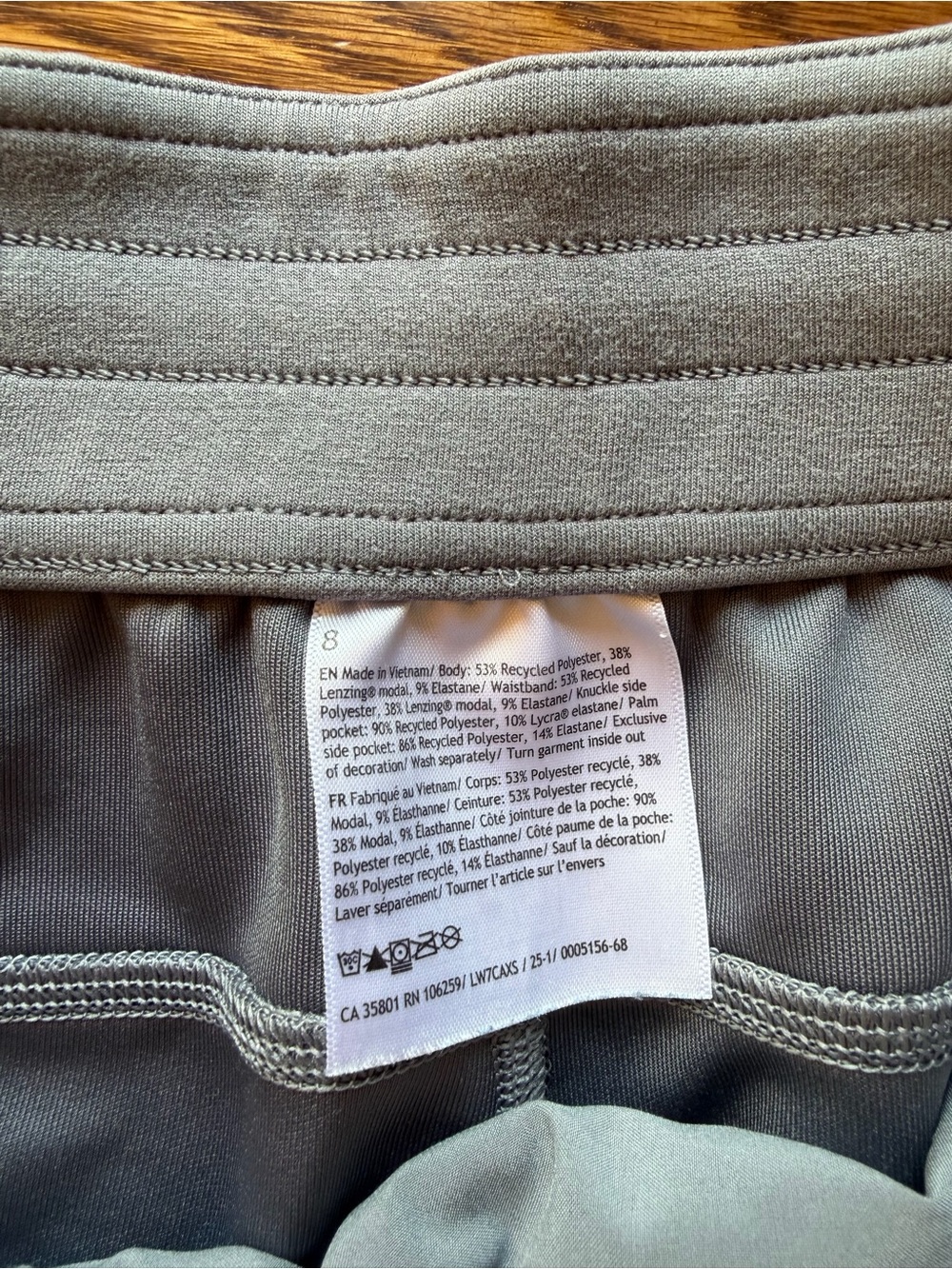 Lululemon Softstreme High Rise Short 4” Grey - Picture 2 of 4